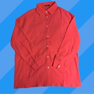 SHEIN Women’s button down shirt - Pink